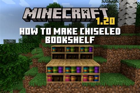 minecraft chiseled bookshelf enchanting table  Whether there is a book in the lower-middle slot